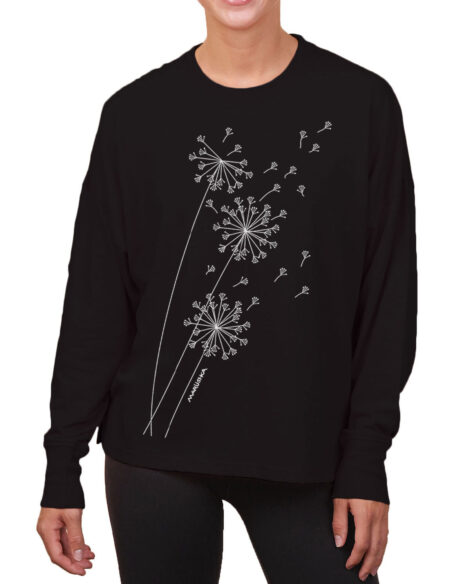 Boxy Long Sleeve Tee Dandelion