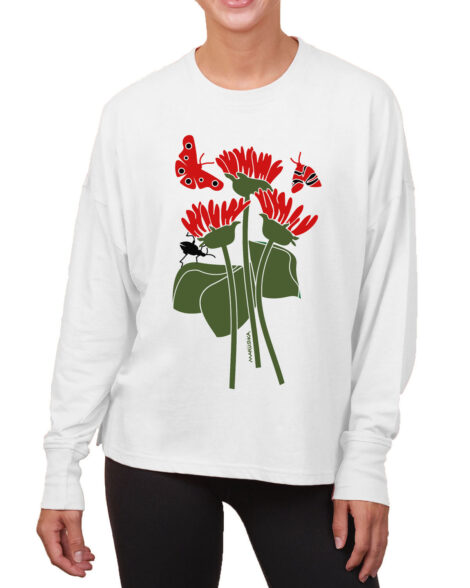Boxy Long Sleeve Tee Pollinators