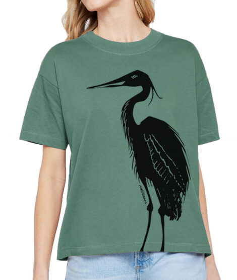 Boxy Crew T Egret