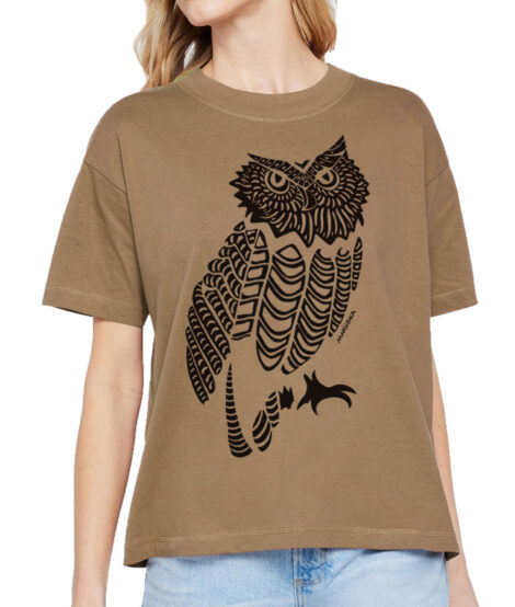 Boxy Crew T Owl