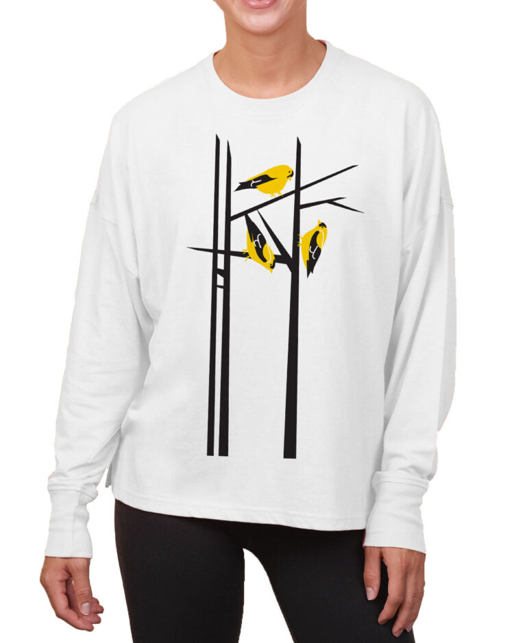 Boxy Long Sleeve Goldfinch