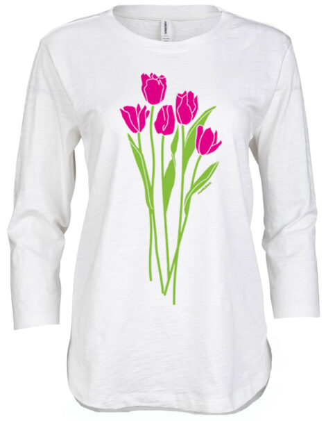 3/4 Slub Hi-Lo Tulips