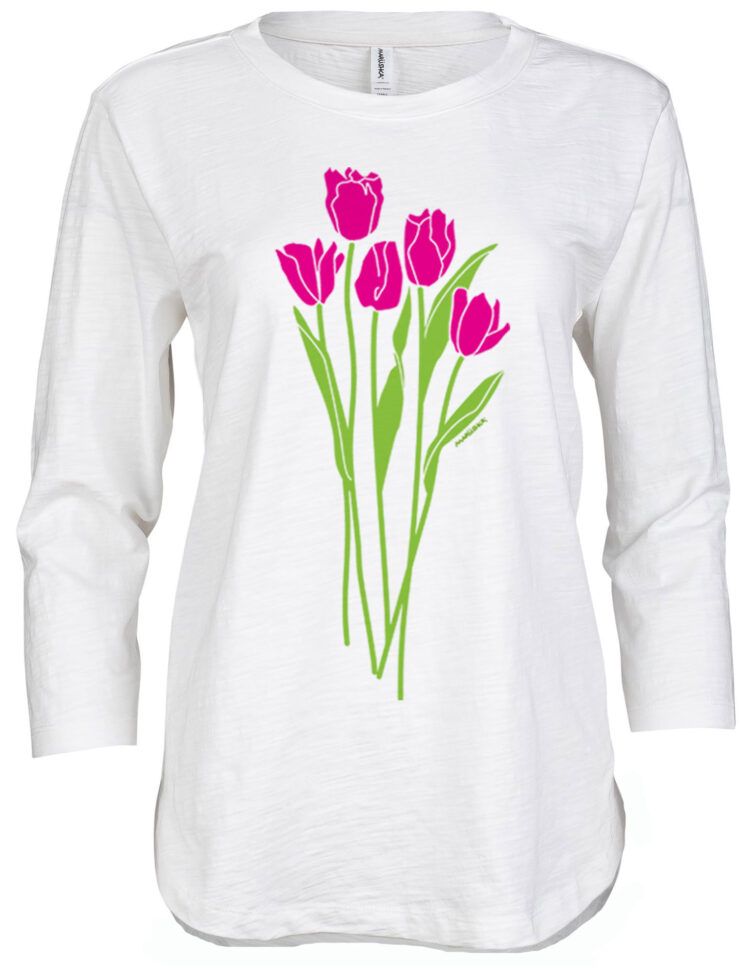3/4 Slub Hi-Lo Tulips