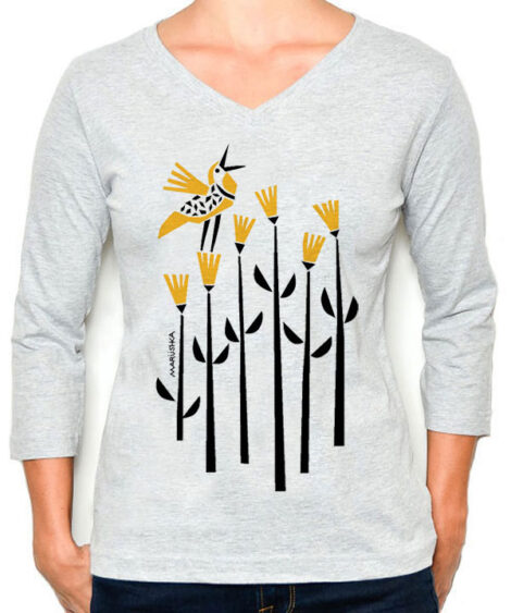 3/4 Sleeve Tee Meadow Lark