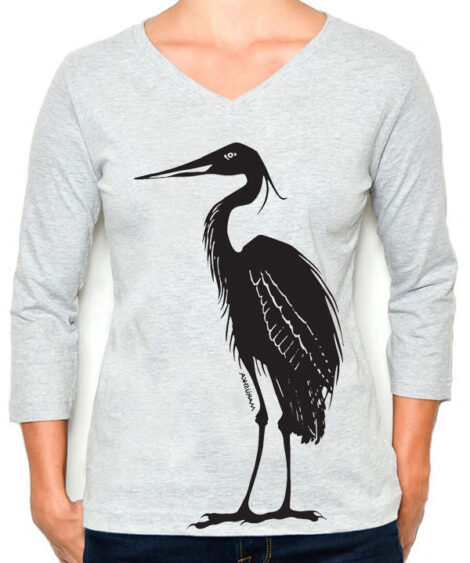 3/4 Sleeve Tee Egret