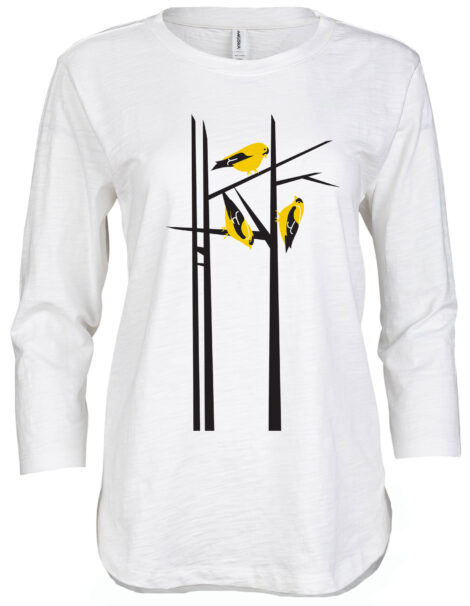 3/4 Slub Hi-Lo Goldfinch