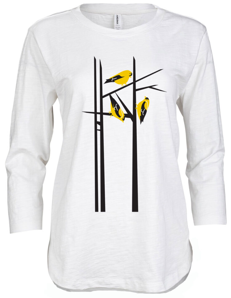 3/4 Slub Hi-Lo Goldfinch