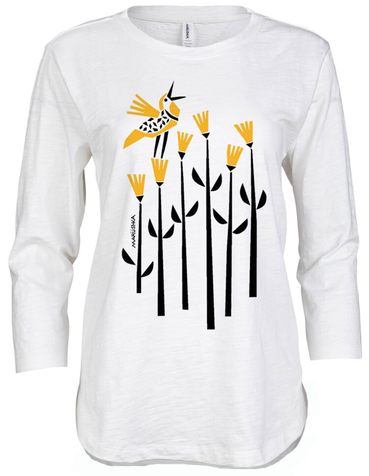 3/4 Slub Hi-Lo Meadow Lark