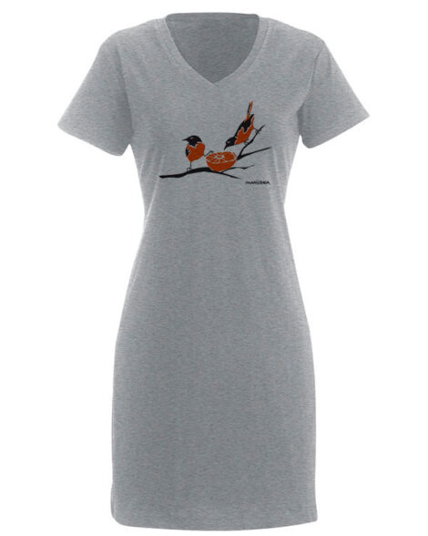 V-Neck Dress Orioles