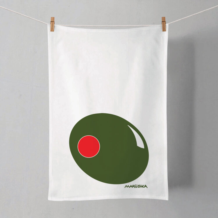 Tea Towel Olive