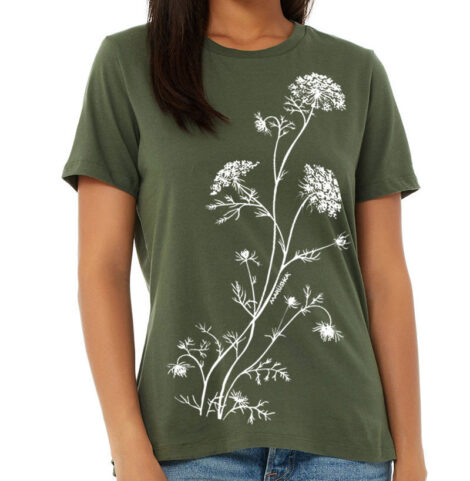 Relaxed Crewneck Queen Anne's Lace