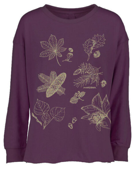 Drop Shoulder Crew Fall Foliage