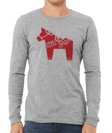 Long Sleeve T Swedish Horse