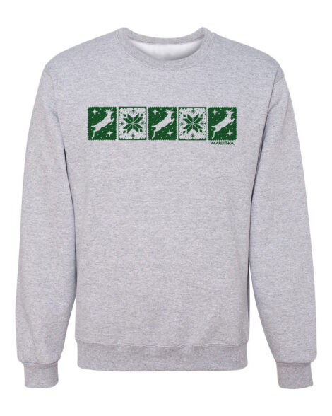 Crewneck Sweatshirt Winter Stamps
