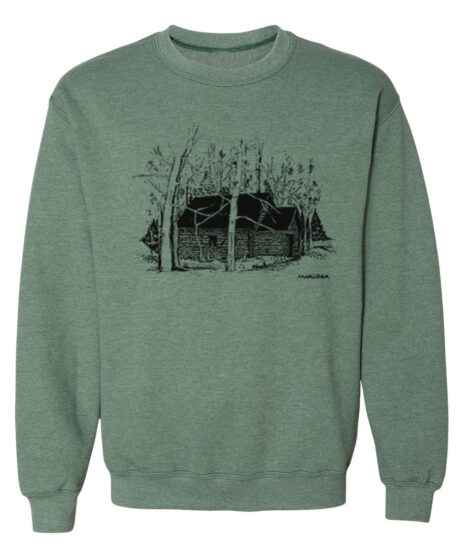 Crewneck Sweatshirt Vintage Cabin
