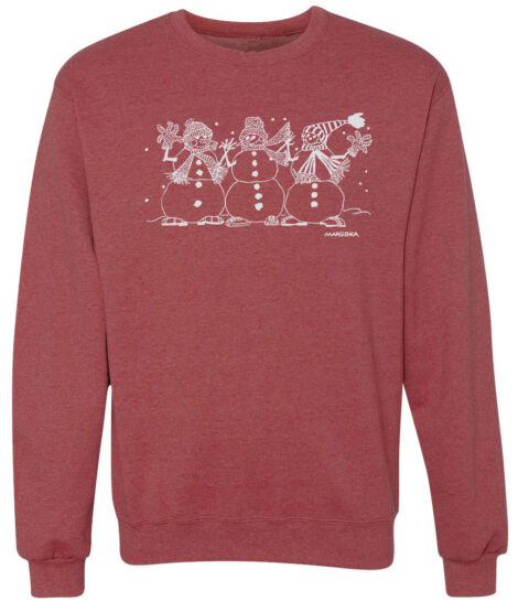 Crewneck Sweatshirt Snow People