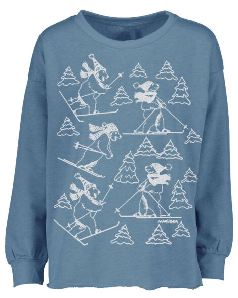 Drop Shoulder Crew Ski Bears