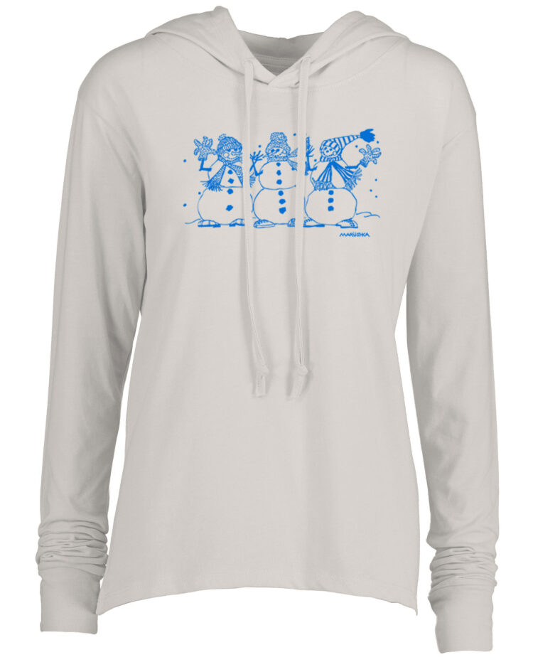 Long Sleeve Hooded T Snow People
