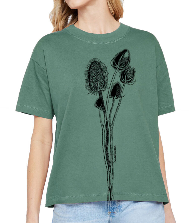 Boxy Crew T Teasel