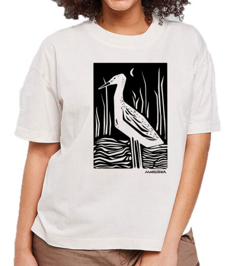 Boxy Crew T Marsh Bird