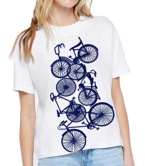 Boxy Crew T Spokes