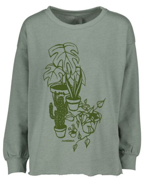 Drop Shoulder Crew Houseplants