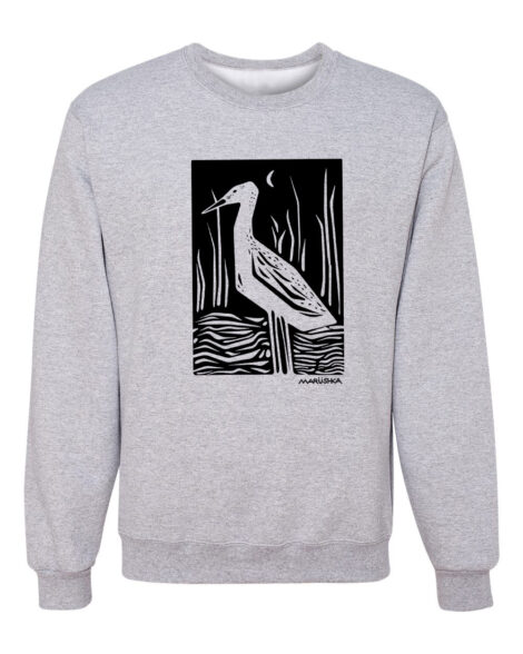 Crewneck Sweatshirt Marsh Bird