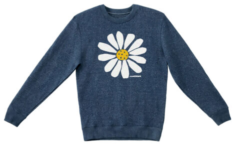 Textured Sweater Big Daisy