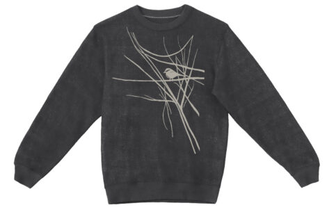 Textured Sweater Chickadee