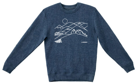 Textured Sweater Mountains