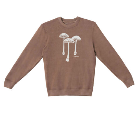 Textured Sweater 3 Mushrooms