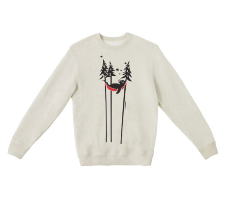 Textured Sweater Sleeping Bear