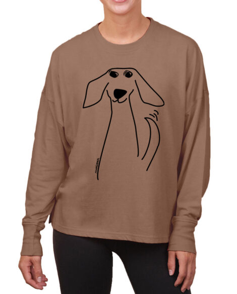 Boxy Long Sleeve Tail Wagger