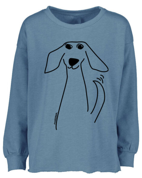 Drop Shoulder Crew Tail Wagger